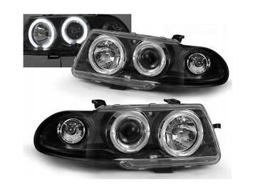Angel Eyes koplampen Black geschikt voor Opel Astra F, Verzenden