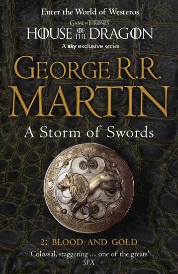 A Storm of Swords: Part 2 Blood and Gold / A Song of Ice and, Verzenden, Zo goed als nieuw, George R.R. Martin