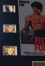 Bruce Lee- Fist of Fury - Framed Film Cell Display with COA, Nieuw