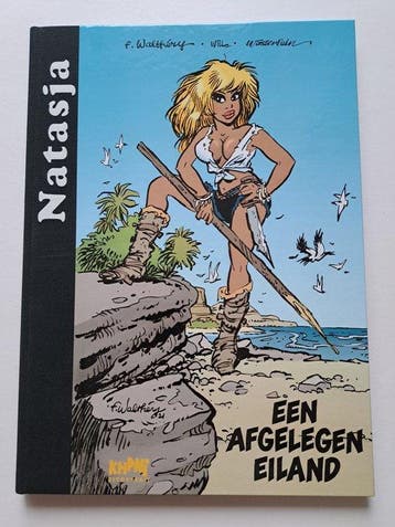 Natasja - Een afgelegen eiland - Luxe HC met zwarte linnen, Nieuw