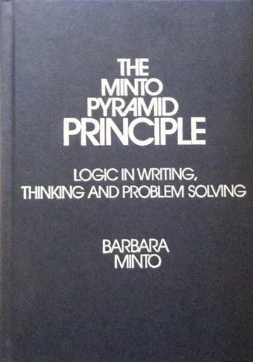 The Minto Pyramid Principle 9780960191031 Barbara Minto, Verzenden, Zo goed als nieuw, Barbara Minto