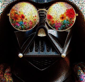 David Law - Crypto Dark Vador - Peace & Love II- Format XL