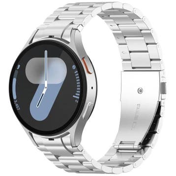 DrPhone Elite No-Gap RVS Horlogeband voor Galaxy Watch 7 / 6, Verzenden, Nieuw