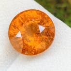 Zonder minimumprijs - 1 pcs Oranje Granaat, Hessoniet -, Nieuw
