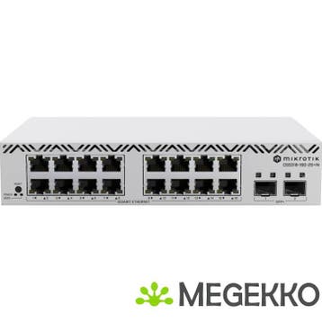 Mikrotik CSS318-16G-2S+IN netwerk-switch Managed Gigabit, Computers en Software, Verzenden, Nieuw