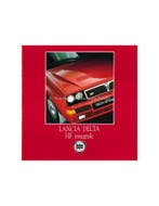 1992 LANCIA DELTA HF INTEGRALE BROCHURE FRANS, Nieuw
