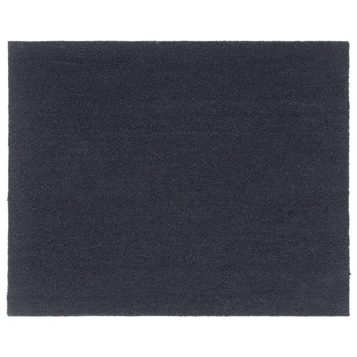 vidaXL Deurmat 80x100 cm getufte kokosvezel donkergrijs, Tuin en Terras, Deurmatten, Nieuw, Verzenden