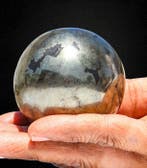 Sphère en cristal Apache Gold - 60 mm - 1,1 kg - États-Unis