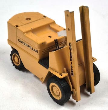 Vintage Joal Caterpillar vorkheftruck, made in Spain, Verzenden, Nieuw