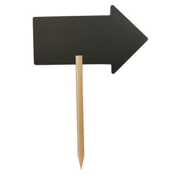 Krijtbord pijl | UV bestendig | 500x20x570(h)mm Securit, Verzenden, Nieuw in verpakking
