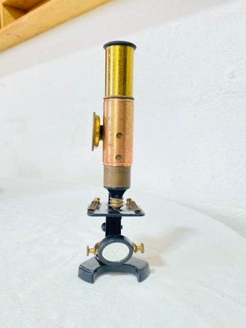 Microscoop - Ancien monoculaire 49 - 1900-1930 - Frankrijk