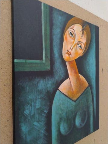 Piotr Sujka (XXI) - Anna, Antiek en Kunst, Kunst | Schilderijen | Modern