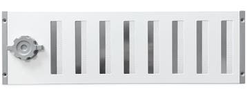 Aluminium afsluitbaar schuifrooster opbouw 500 x 150mm - WIT, Doe-het-zelf en Bouw, Verzenden, Nieuw