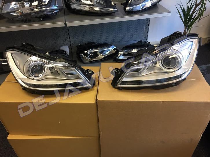 Bi Xenon Look LED Koplampen voor Mercedes Benz C-Klasse W204, Autos : Divers, Tuning & Styling, Enlèvement ou Envoi