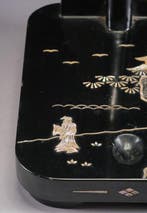 Verticale katana-standaard - Hout, Lak, Parelmoer - Japan -, Antiek en Kunst