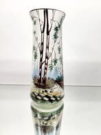 Vaas - handbeschilderd - Glas