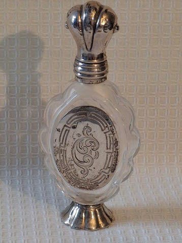 Parfumfles - Antieke Parfumflacon, Hollands, 1880-1920, Oude