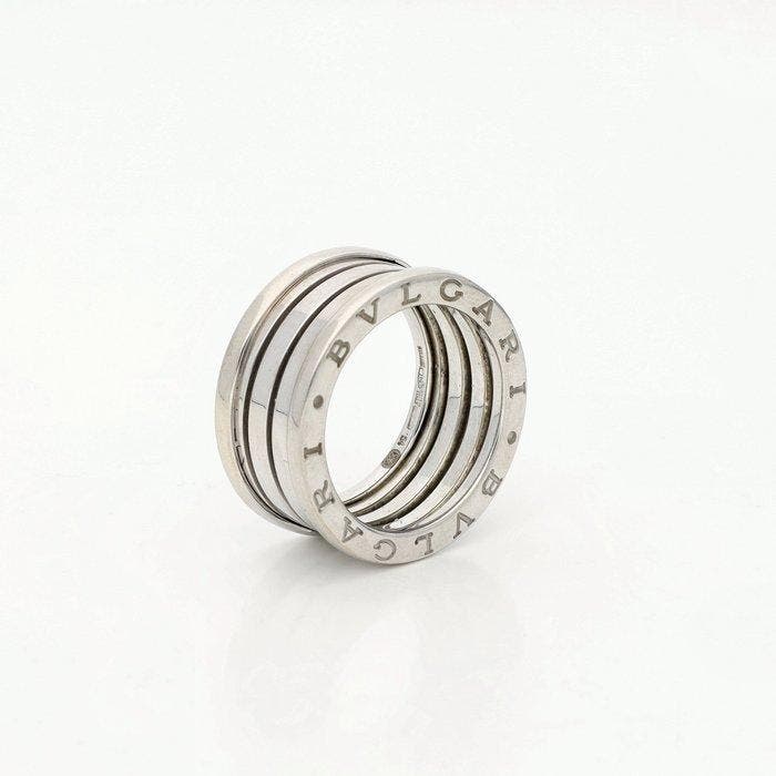 Bvlgari - Ring - B.zero 1 - 18 karaat Witgoud, Bijoux, Sacs & Beauté, Bagues
