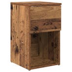 vidaXL Bedkast Oud hout 29 x 31,5 x 49 cm Bewerkt hout, Verzenden, Nieuw