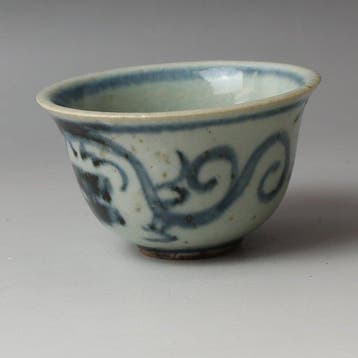Oud-Chinees Aardewerk Beker (Zonder minimumprijs)