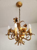 Kroonluchter - Verguld, IJzer - handgeslagen bladgoud