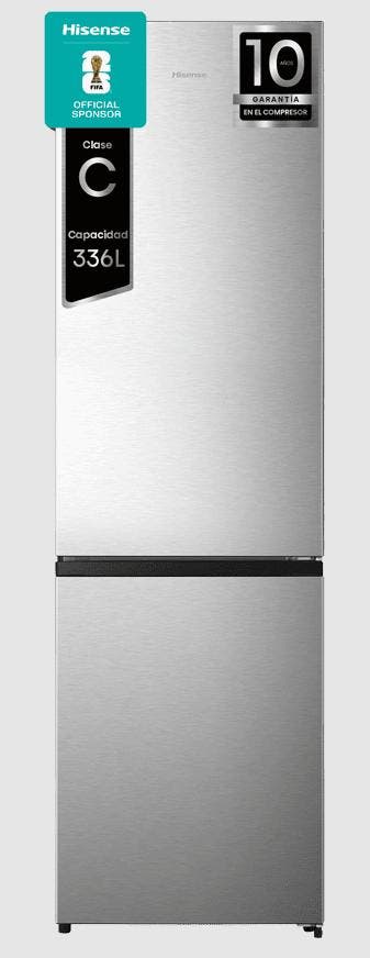 Hisense RB440N4ACC - Koelvriescombinatie - 201.7 cm - 336L -, Elektronische apparatuur, Ophalen of Verzenden, Nieuw