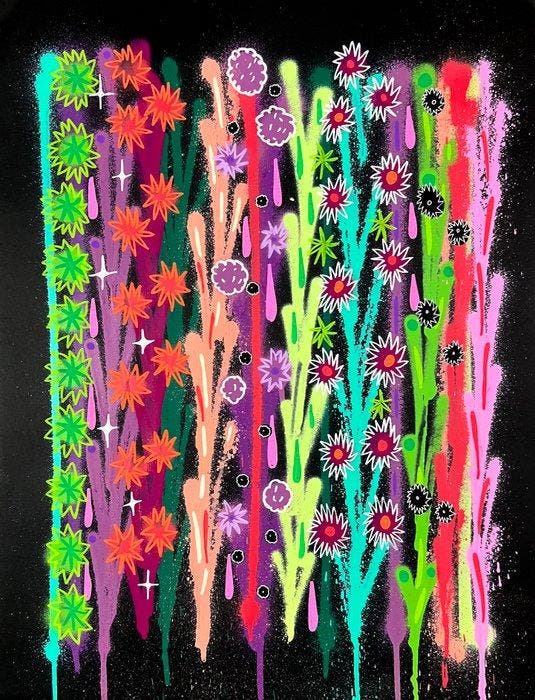 Nuno Barbedo (1983) - Growing strong, Antiquités & Art, Art | Peinture | Moderne