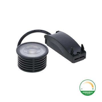 MR16 MODULE | MISTER | 5W | ZWART | DIM2WARM, Huis en Inrichting, Lampen | Spots, Verzenden, Nieuw