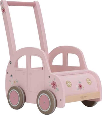 Little Dutch Loopwagen - Roze, Verzenden, Zo goed als nieuw