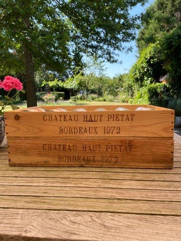 1972 Château Haut-Pietat - Bordeaux - 12 Flessen (0.73L), Nieuw