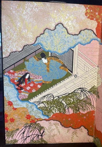 Kamerscherm - Papier, Hout, Lak - Japan (Zonder