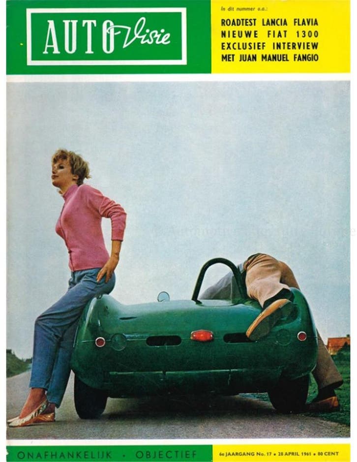 1961 AUTOVISIE MAGAZINE 17 NEDERLANDS, Livres, Autos | Brochures & Magazines, Enlèvement ou Envoi