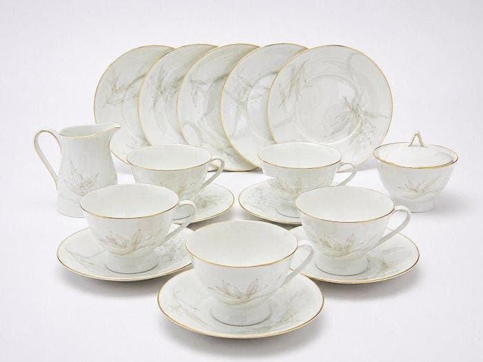 Rosenthal - Ontbijtservies (21) - Hardporselein -, Antiquités & Art, Antiquités | Meubles | Tables