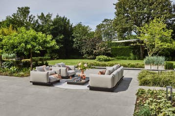 SUNS Volar sofaset - Taupe Gravel - SALE |, Nieuw