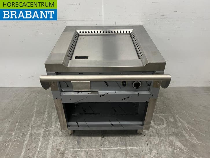 Gril Teppanyaki en acier inoxydable 80 cm GAS Horeca, Articles professionnels, Horeca | Autre, Envoi