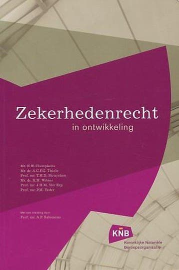 Zekerhedenrecht in ontwikkeling 9789012381741, Verzenden, Gelezen, Mr.R.W. Clumpkens