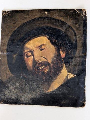 Scuola italiana (XVII-XVIII) - Studio di testa