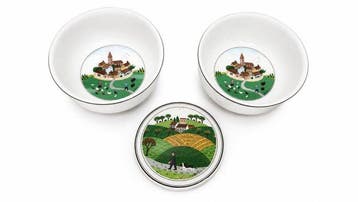 Villeroy & Boch - 2 Bols saladiers et 1 Boîte « Design Naïf, Antiek en Kunst
