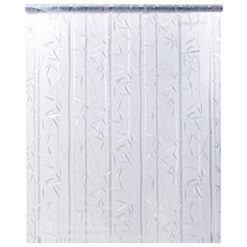 vidaXL Raamfolie bamboepatroon mat 90x500 cm PVC, Verzenden