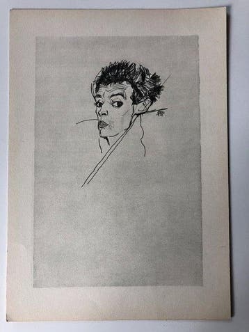 Egon Schiele (1890-1918), after - Selbstbildnis (1913)