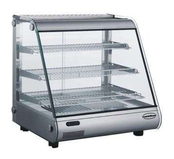 Warmhoudvitrine 130L | 230V | Met LED verlichting |, Verzenden, Nieuw in verpakking
