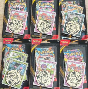 Pokémon - 6 Blisterverpakking - Mega Evolution, Nieuw