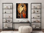 I_KONIQ - Red Suit Erte Woman art deko