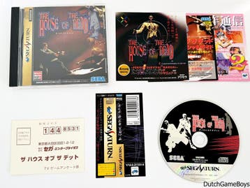 Sega Saturn - The House Of The Dead + Spine & Reg. Card - Ja, Verzenden