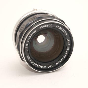 Minolta MC W.Rokkor-HG 1:2.8 f=35mm Objectif d’appareil