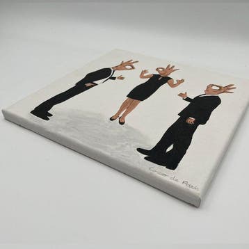 Coco de Paris - Okey-Dokey sur toile