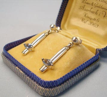 Sans prix de réserve - Boucles doreilles Argent - 0.80ct.