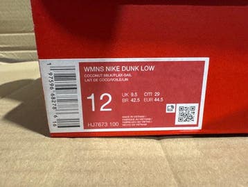 Nike - Dunk Low - Sneakers - Taille : EU 44.5 - Neuf avec
