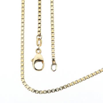 Gouden Venetiaanse schakelketting, Ophalen of Verzenden