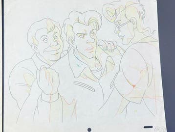 DIC Entertainment - Set van 5 originele animatietekeningen -, Nieuw in verpakking